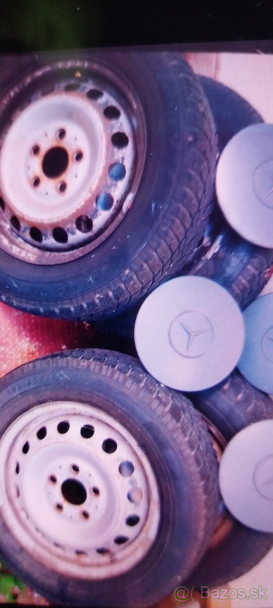 Zimne pneumatiky Mercedes vito a Mercedes B