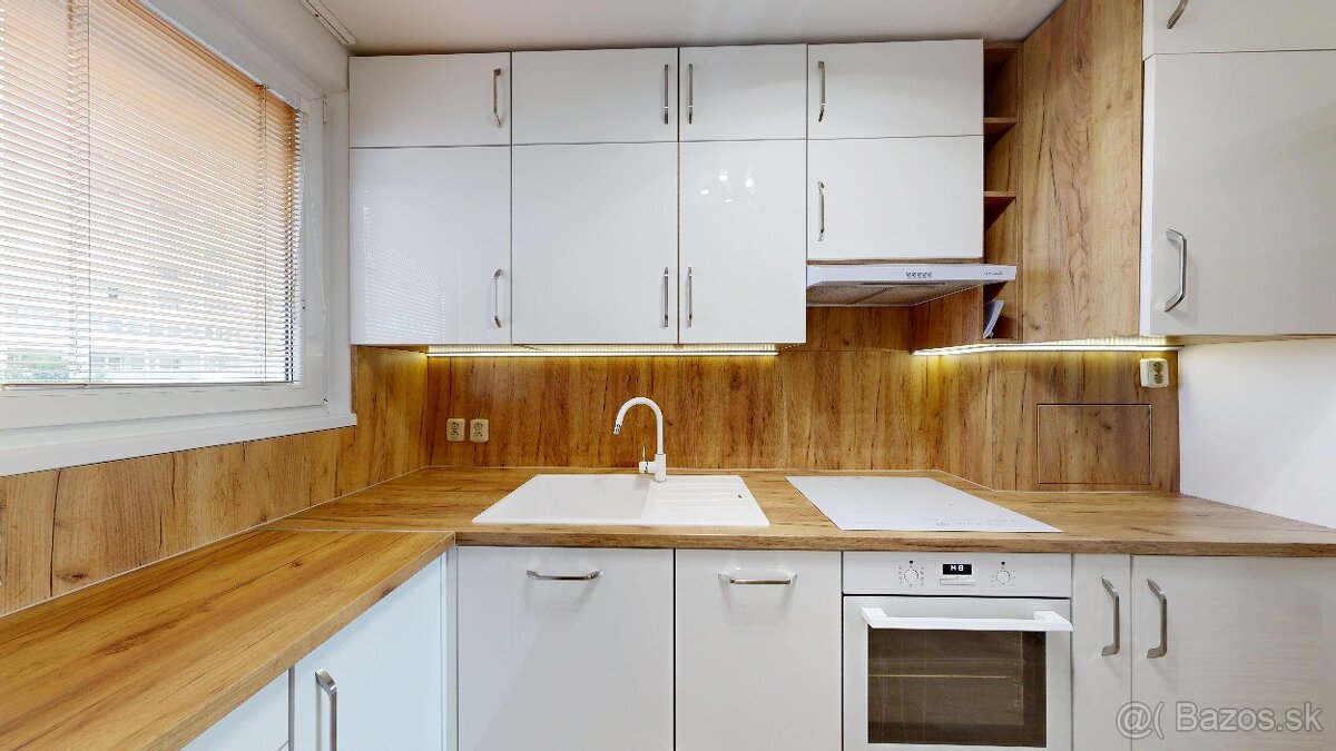 3-izbový byt, 67 m² + lodžia, kompletná rekonštrukcia