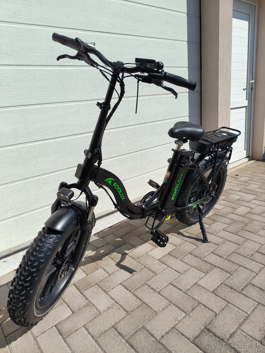 Skladací Elektrický bicykel 500 W 0 Km 24 Ah Bateria