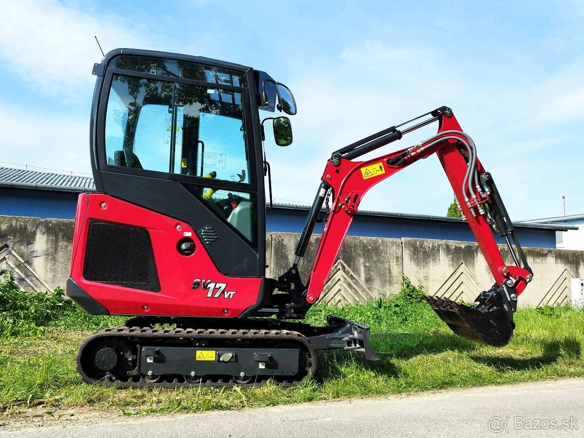 minibager Yanmar SV17VT pasove rypadlo (1.8 ton) RV2024