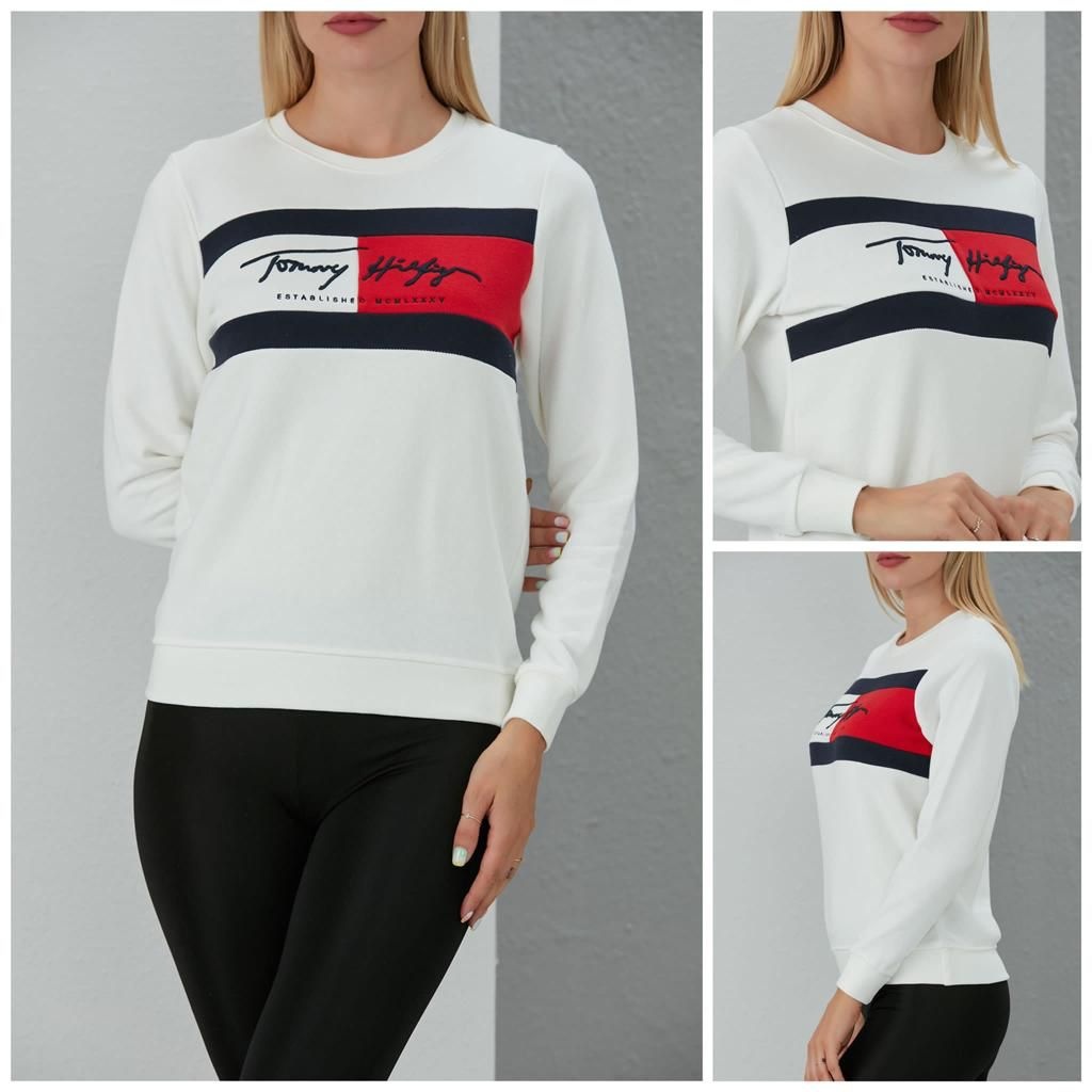 Tommy Hilfiger dámska biela mikina II
