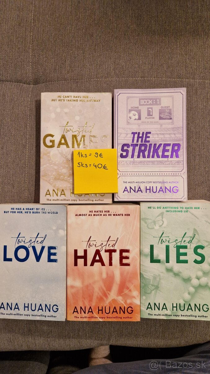 Ana Huang, Lauren Asher, Elsie Silver, Lynn Painter, Ali