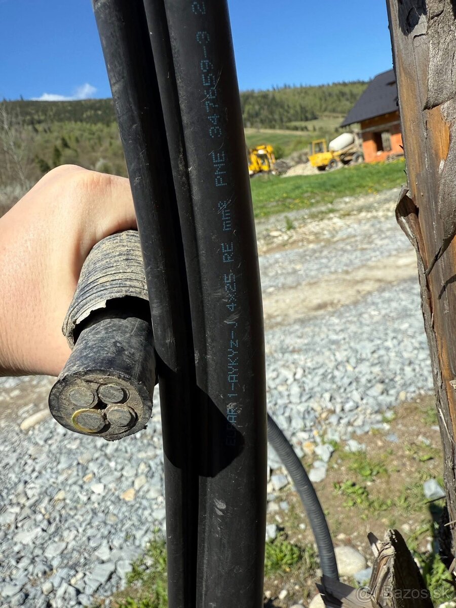 Kabel AYKY z-j 4x25 - 180 m a AYKY j 4x25 - 68m