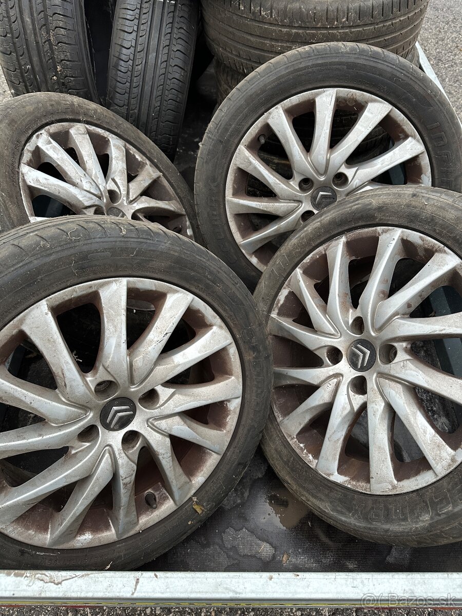 Elektrony 6,5J17” 4x108 citroen