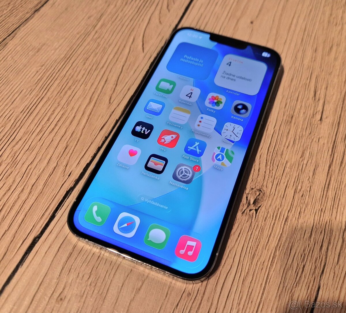 iPhone 13 pro max 128GB silver