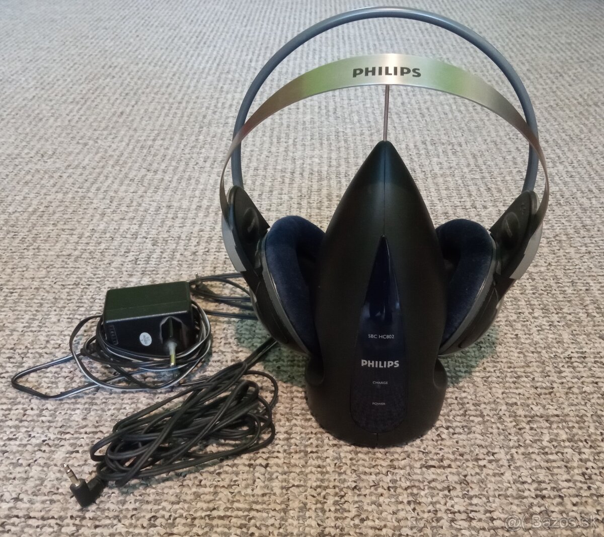 Bezdrôtové FM slúchadlá PHILIPS SBC HC802