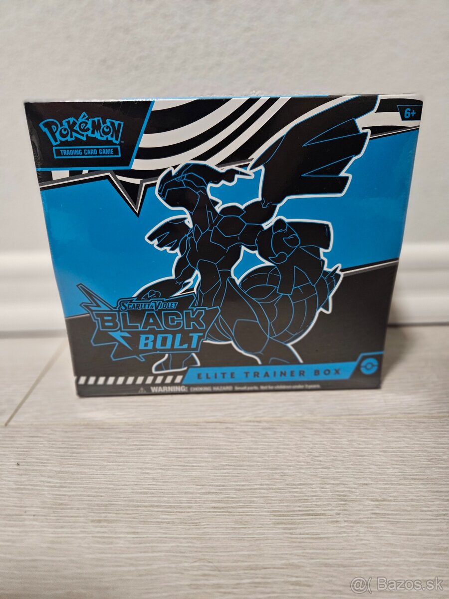 Pokemon scarlet&violet black bolt Elite trainer box