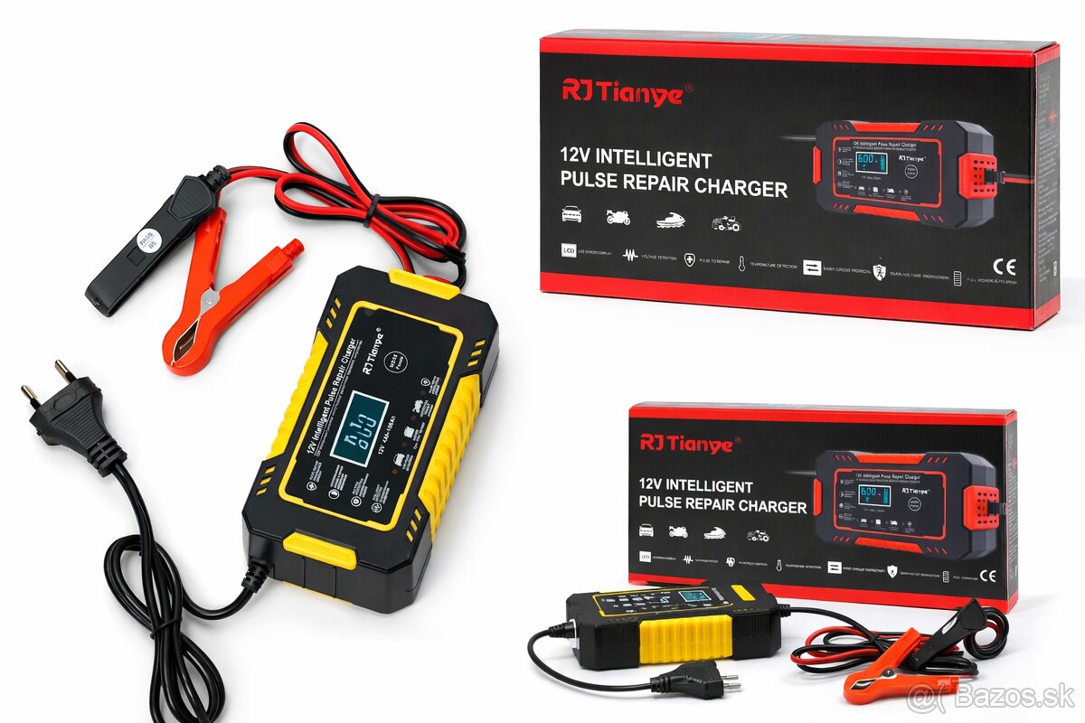 🔋 12V Inteligentná nabíjačka autobatérií