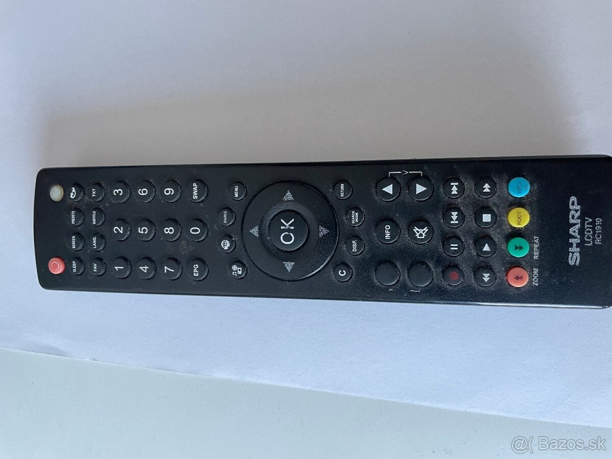 TV SHARP LC-24LE240E na suciastky + ORIGINAL DIALKOVE SHARP