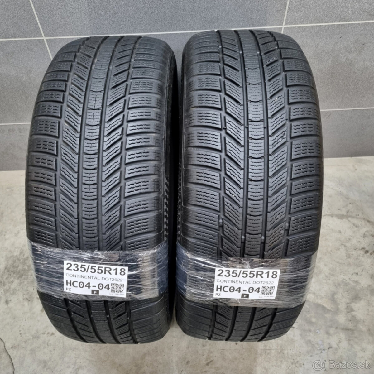 Zimné pneumatiky 235/55 R18 CONTINENTAL