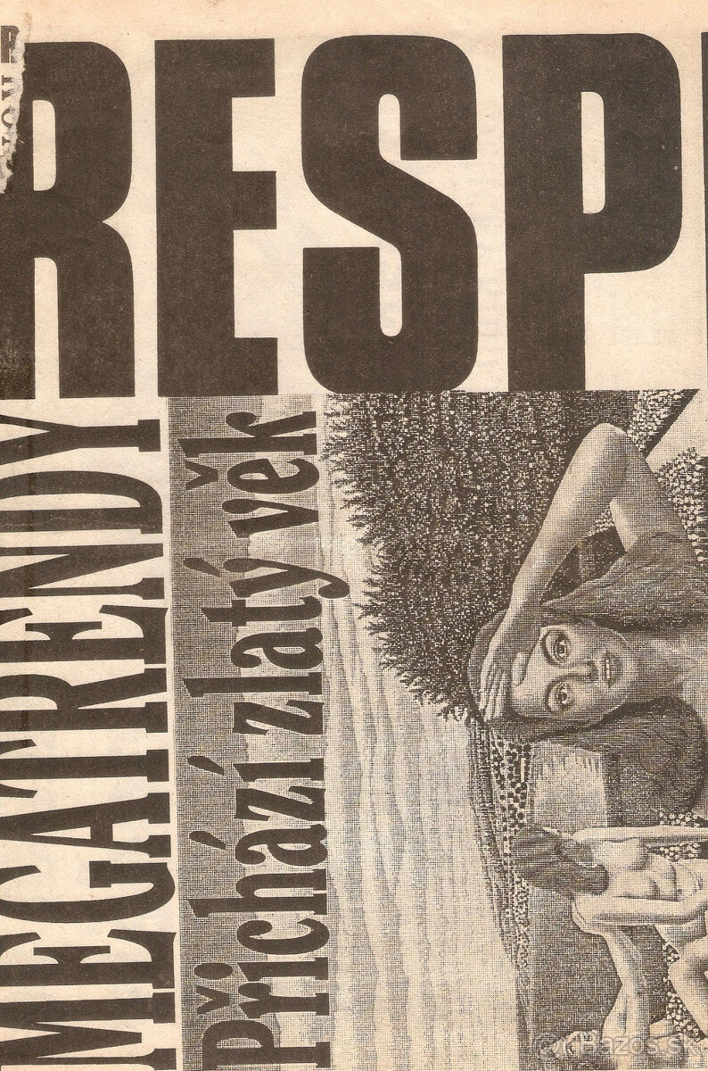 Kúpim týždenník Respekt (roky 1991 až 1998)