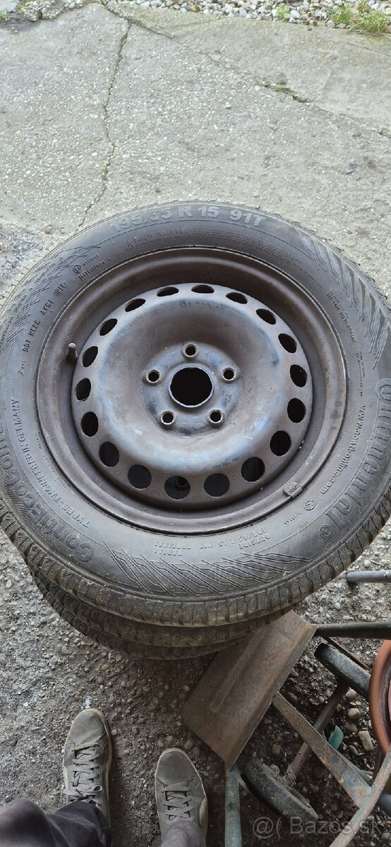 Plechové disky VW 195/65 R15 5x112