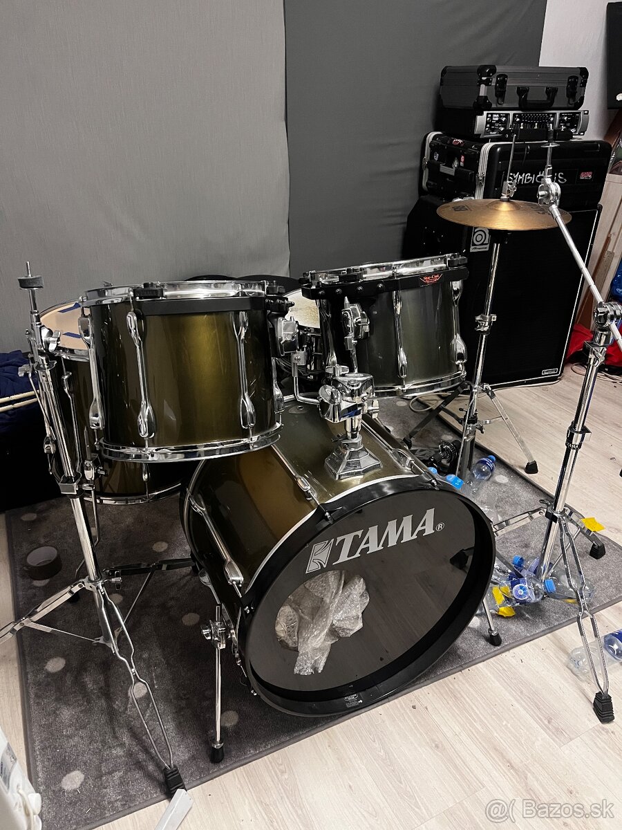 Predám TAMA Rockstar + činely + hardware + šľapka + paličky