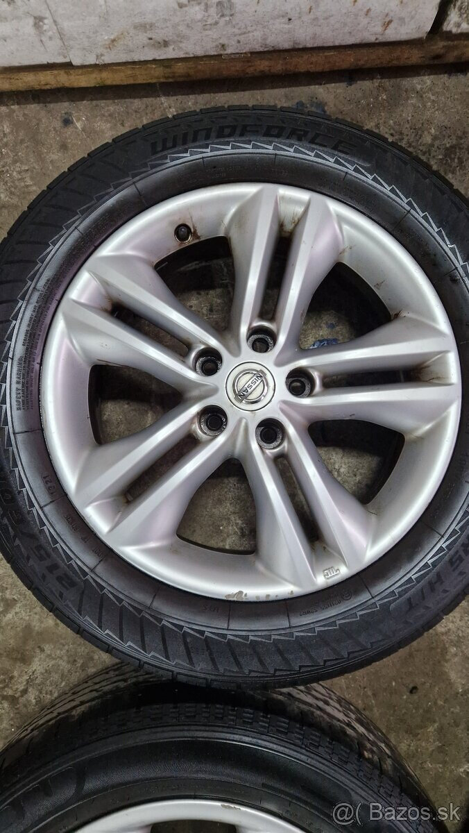 Predám elektrony, kolesa Nissan quaskai 235/55 R18 aj R17