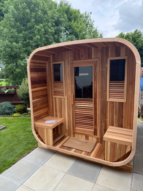 Luxusní Fínska sauna z cedru pro 4-6 osob
