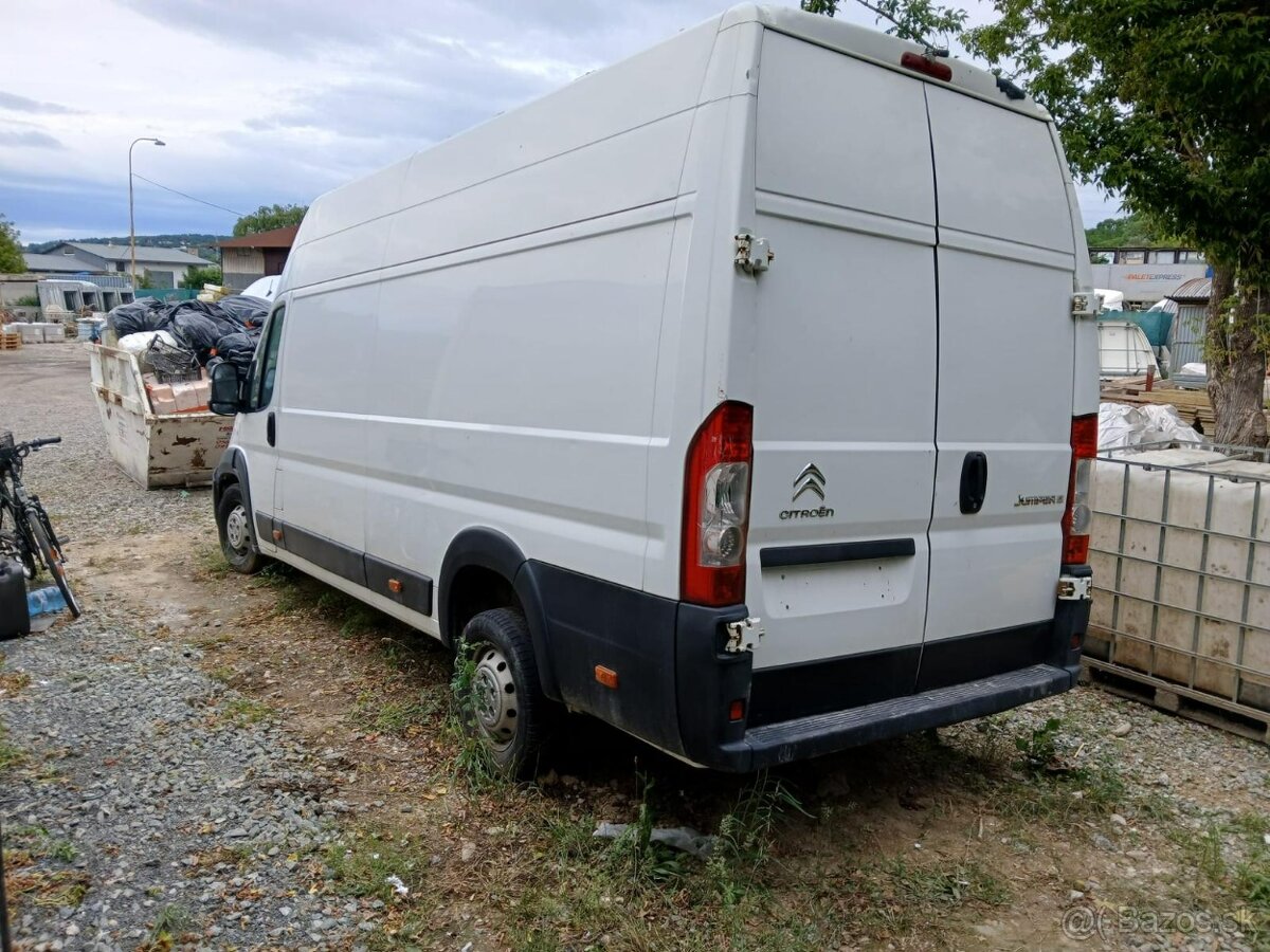 Citroen Jumper - Búraný totálka