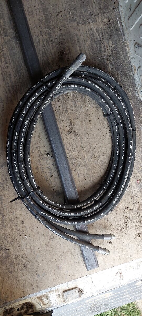 Tlaková hydraulická zdvojená hadica