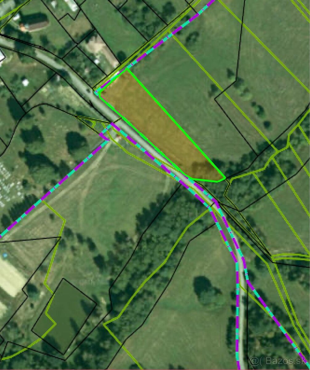 Pozemok Runina – 3168 m² pri intraviláne, Poloniny
