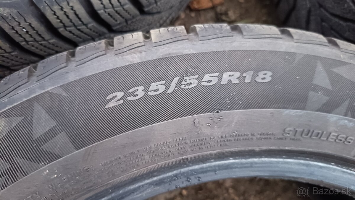 Zimné pneu 235/55 R18 (Nissan Qashqai)