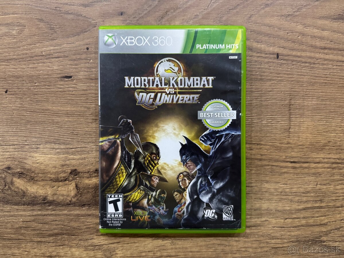 Hra XBOX 360 - Mortal Kombat vs DC Universe