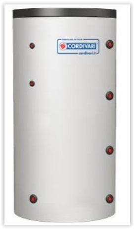 Akumulačná nádoba pre tepelné čerpadlá, akumulačka