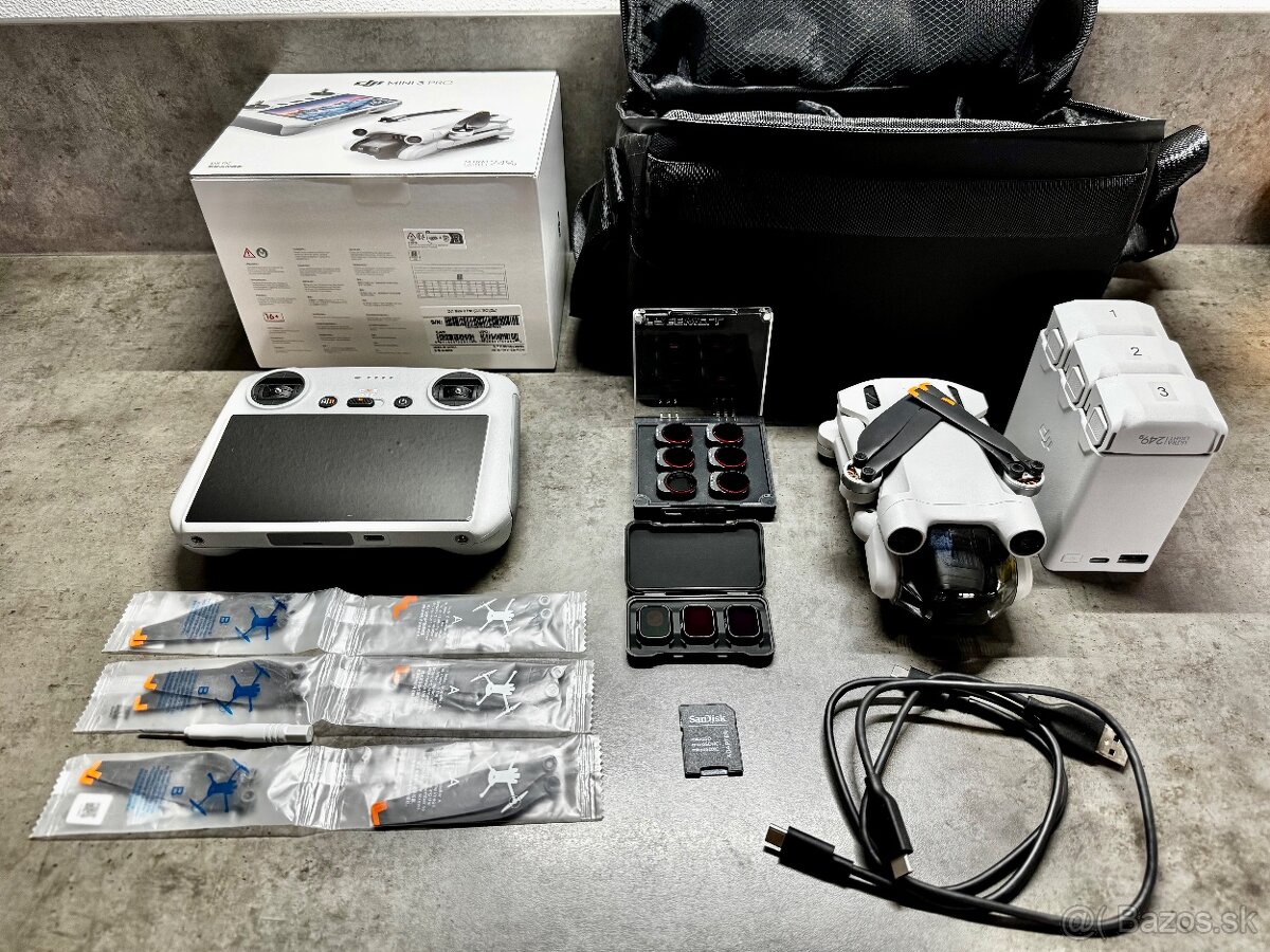 DJI Mini 3 Pro Fly More Combo + filtre