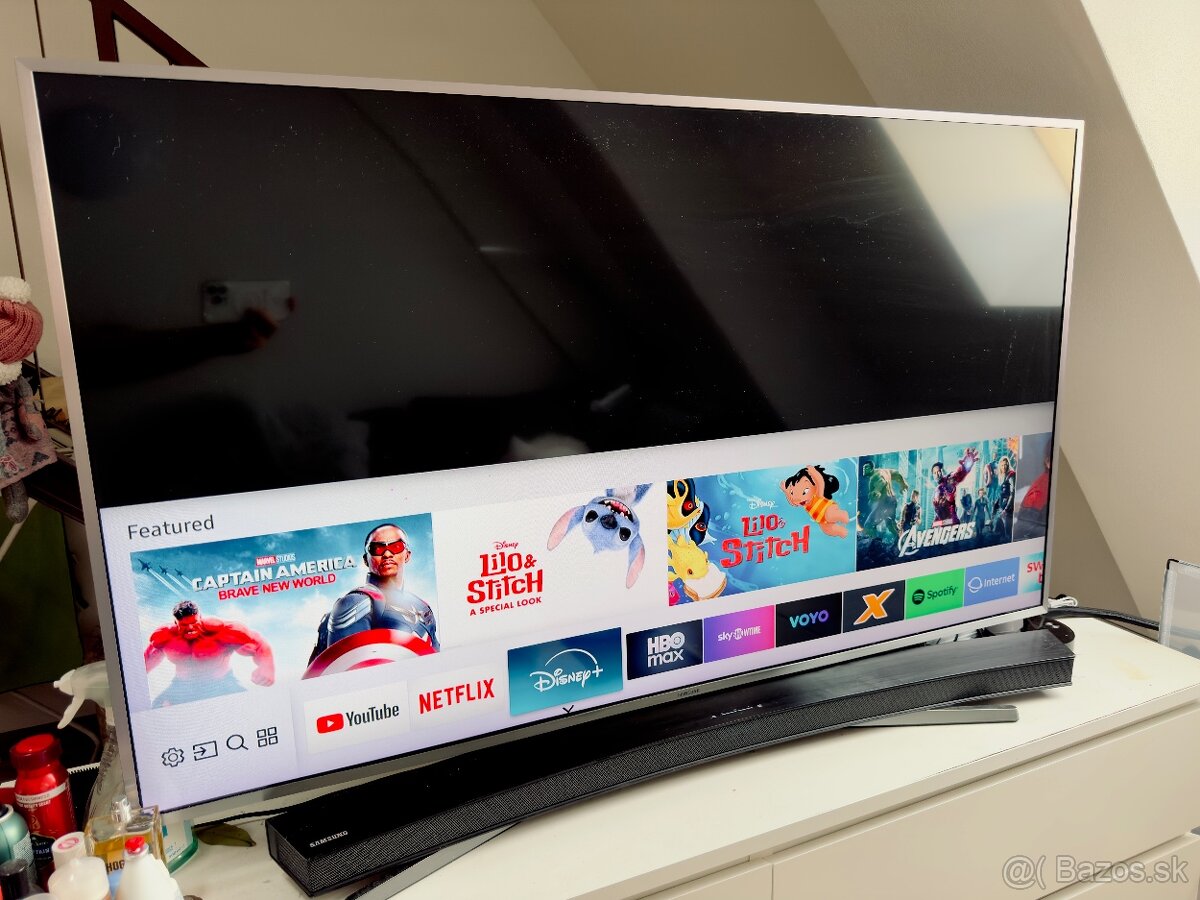 Predám TV Samsung UE55MU6452 + Soundbar