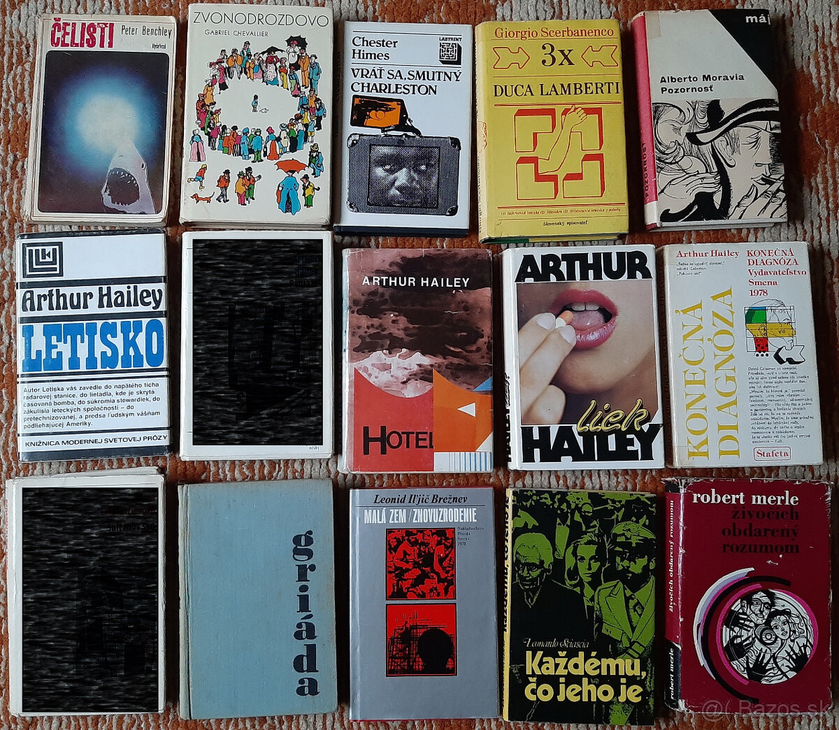 Predám knihy rôznych žánrov