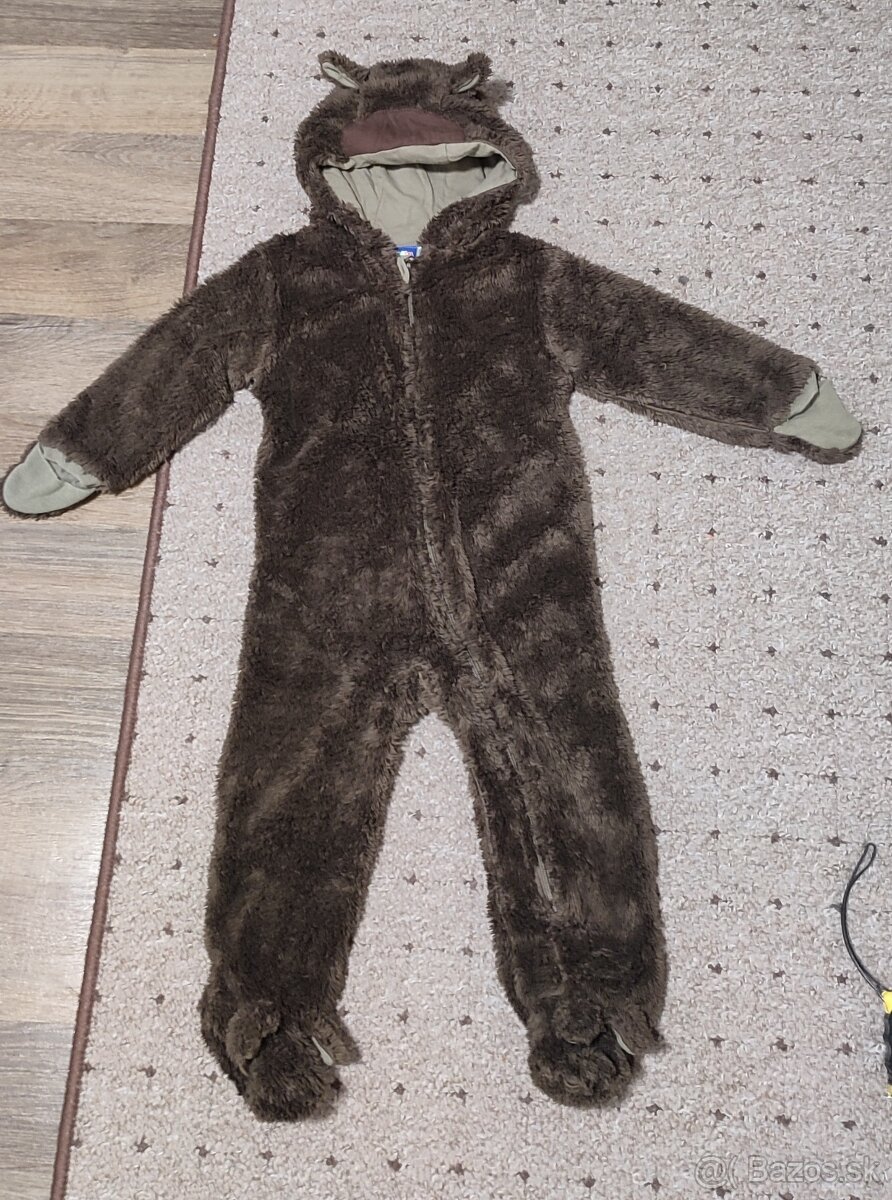 Prechodný overal macko 74/80