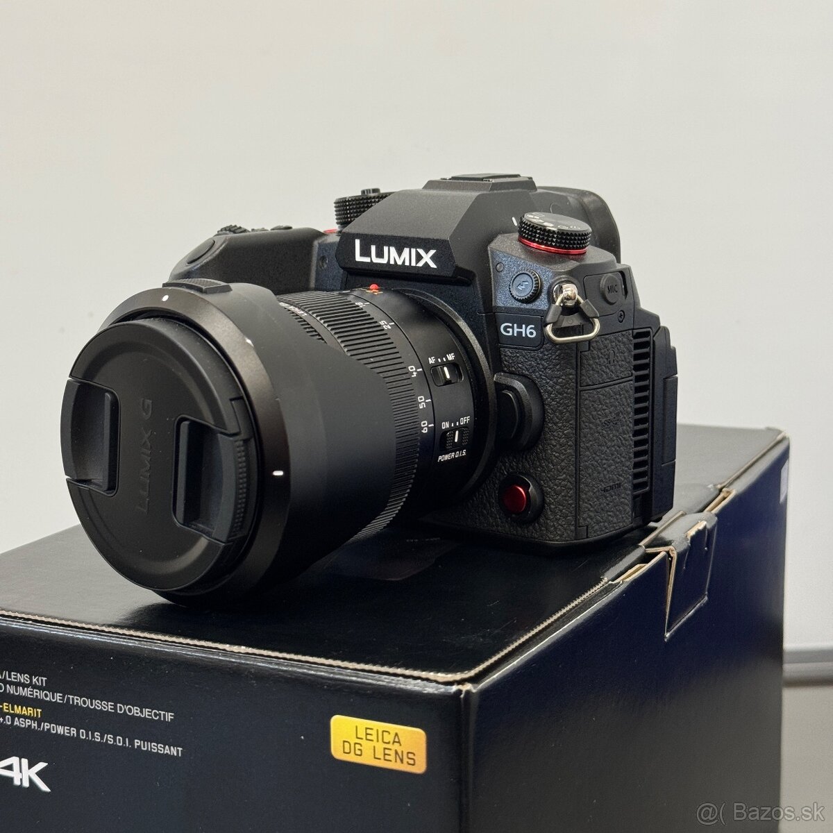 3ks Panasonic GH6 + Leica 12-60/2.8-4, záruka, 100% stav