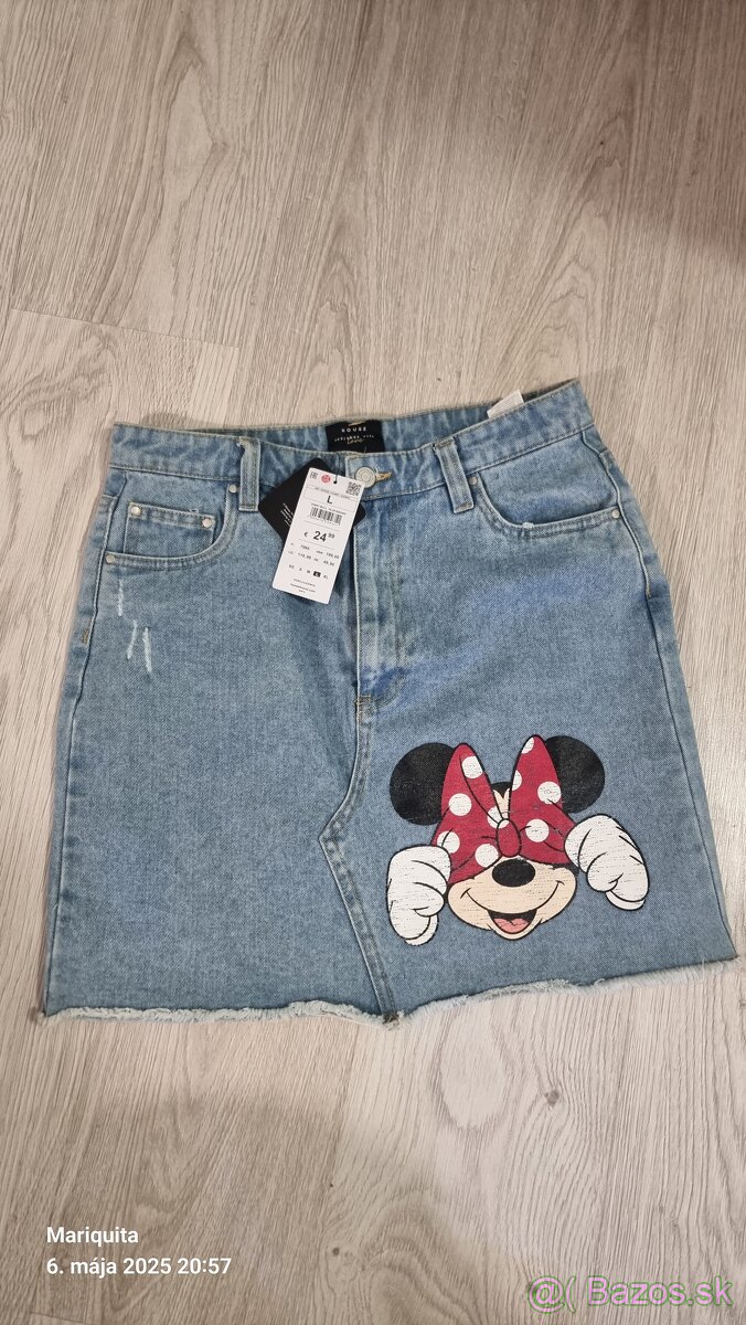 Minisukna riflova disney