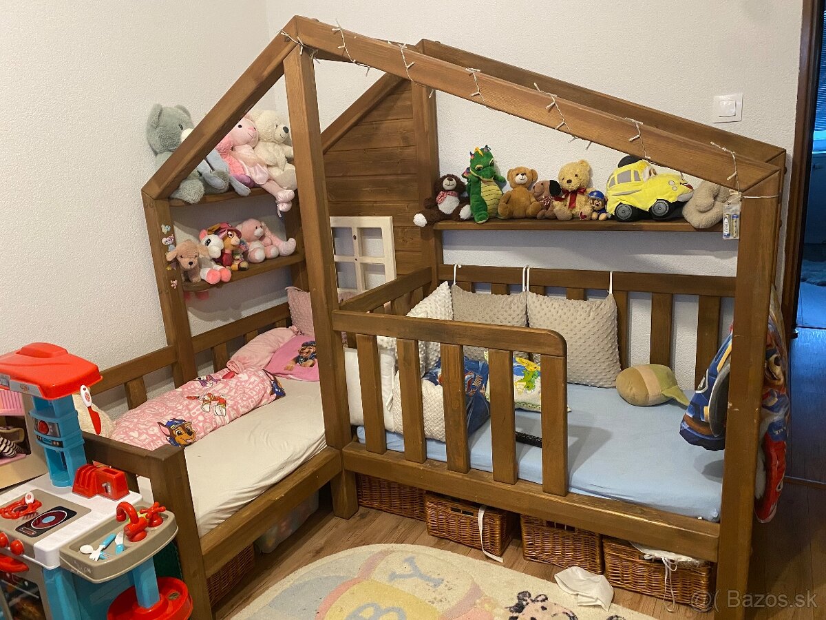 Domcekova postel pre 2deti