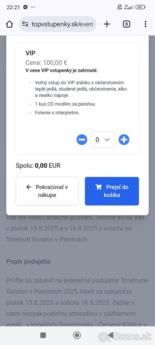 Kollárovci v Pieninach 15.8. 2025
