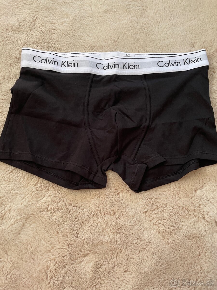 Calvin Klein boxerky cierne XL