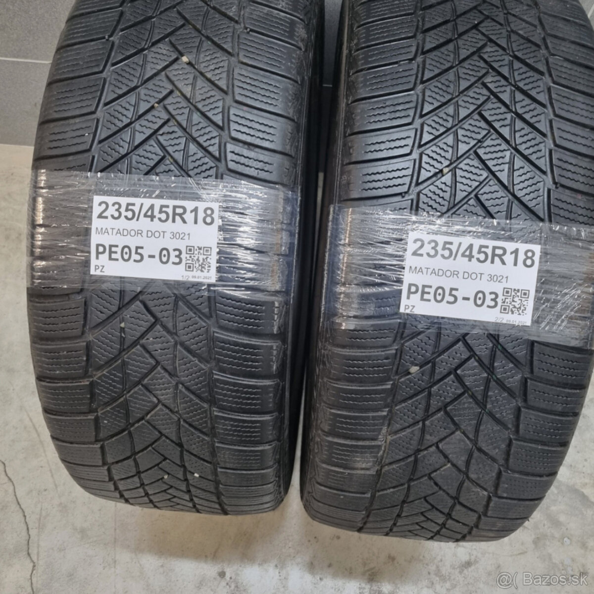 Zimné pneumatiky 235/45 R18 MATADOR