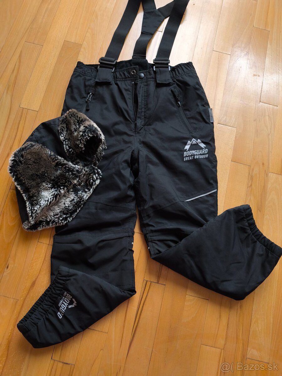Lyžiarke nohavice + ušianka