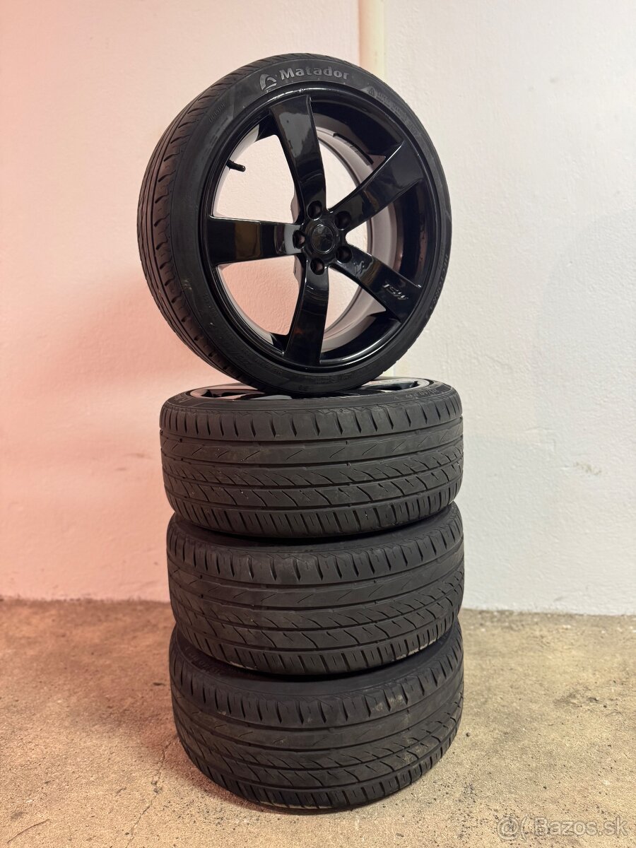 5x100 R17 Hliníkové disky TSW