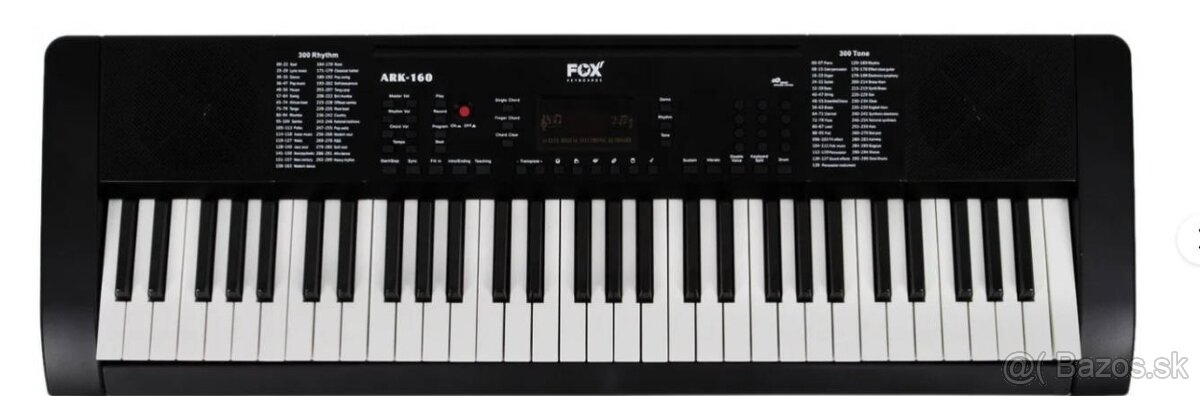 Predam klavesy fox bk 160