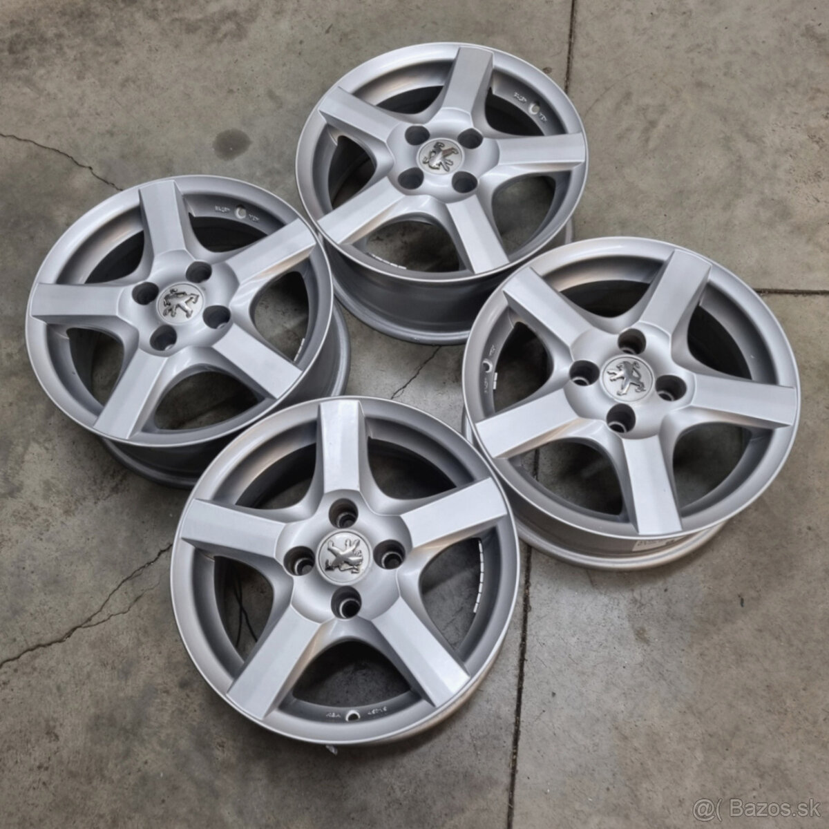 Hliníkové disky 4x108 R15 6,5J ET25