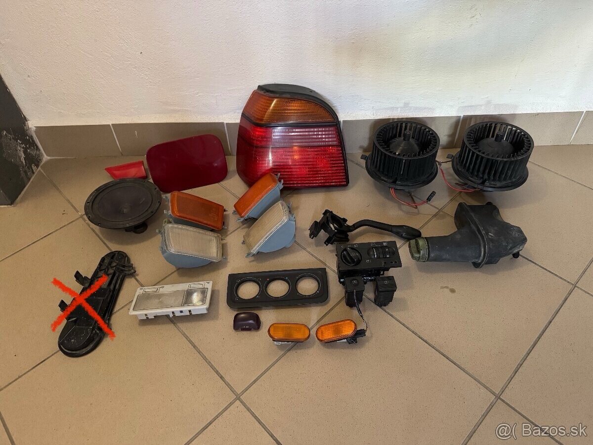 Predam diely golf mk3