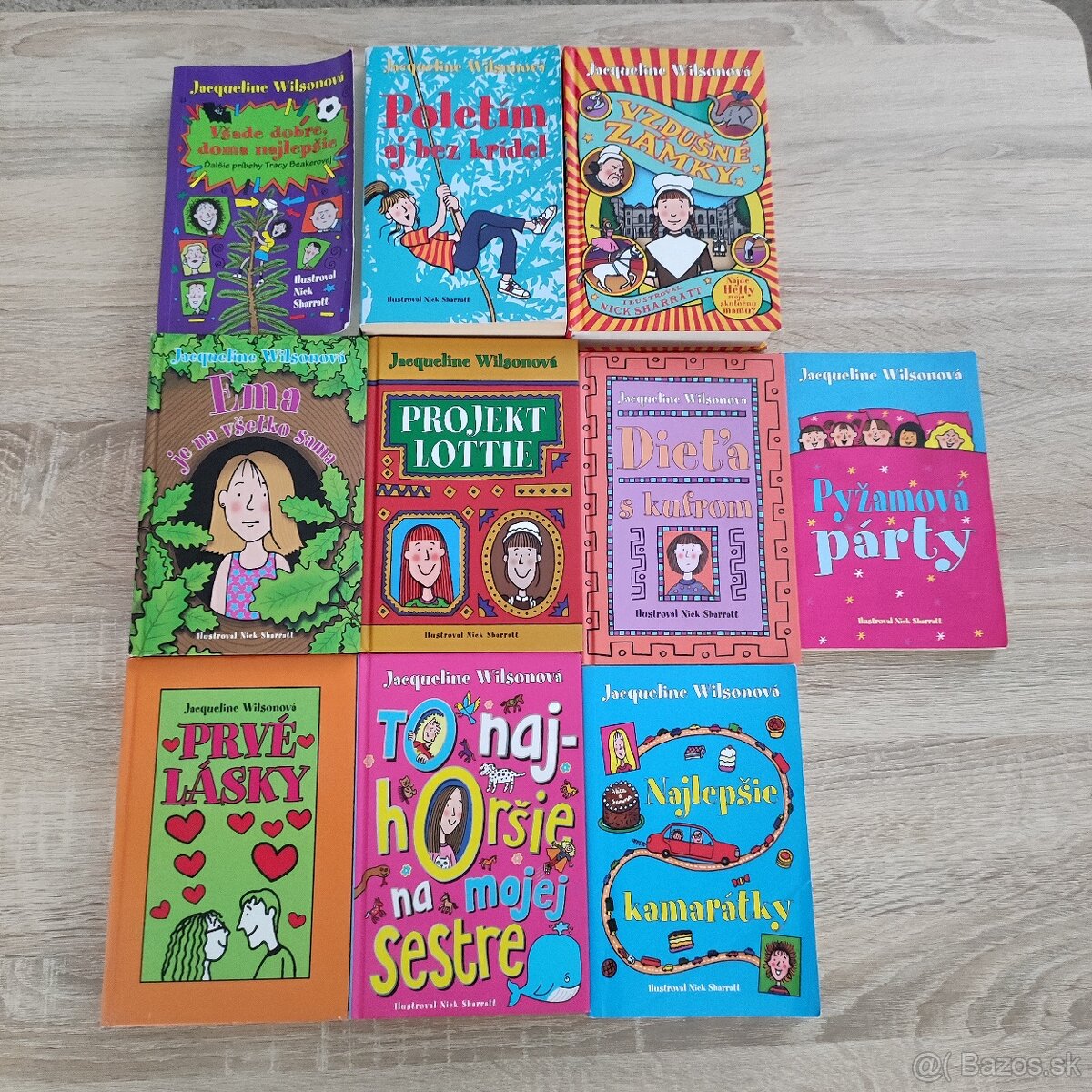 Knihy mix Jacqueline Wilsonová