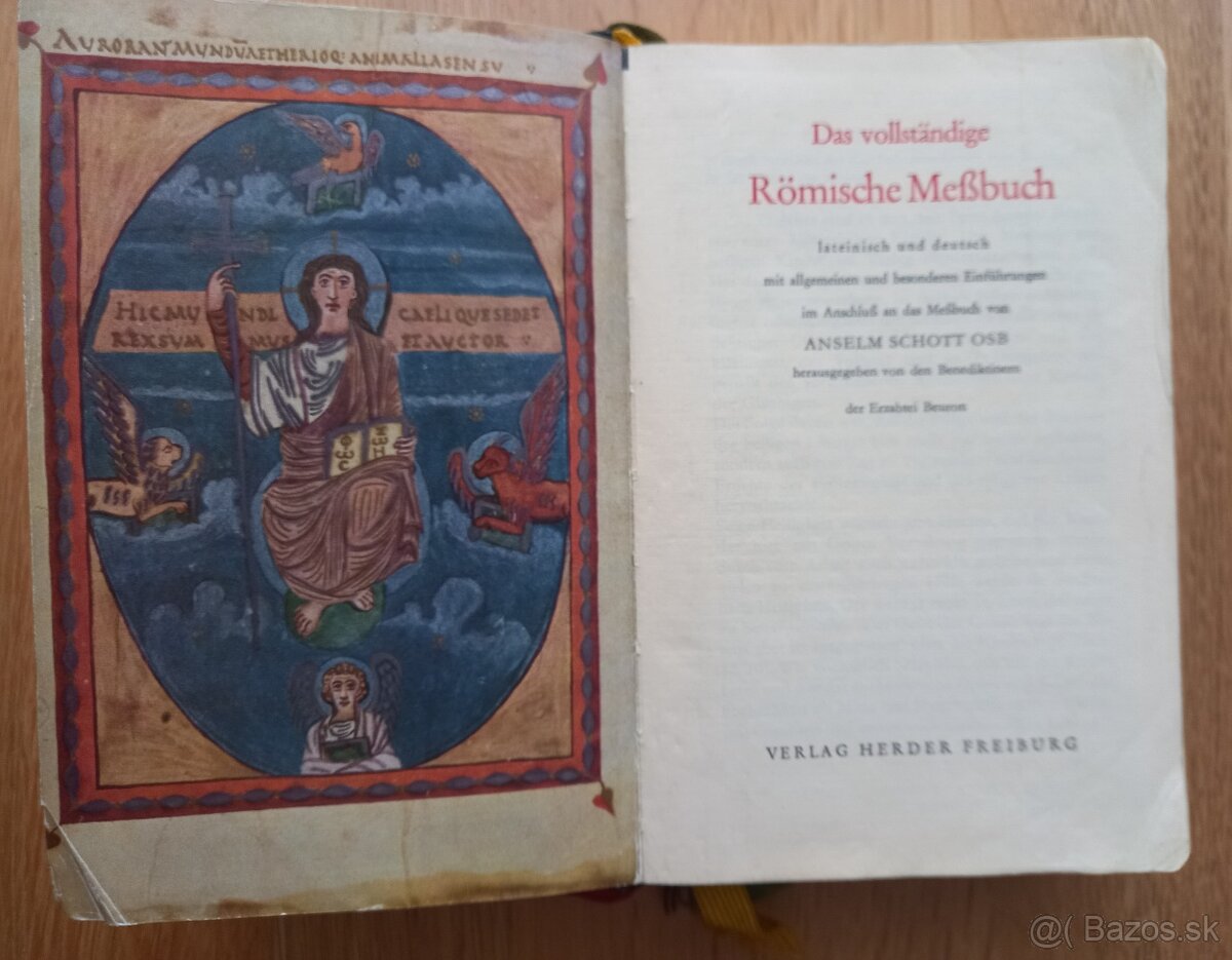 Misál latinsko nemecký 1961
