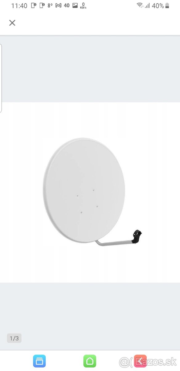 Kupim satelitnu parabolu 80