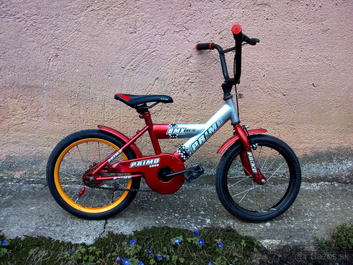 Bicyklík 16" -pekný stav