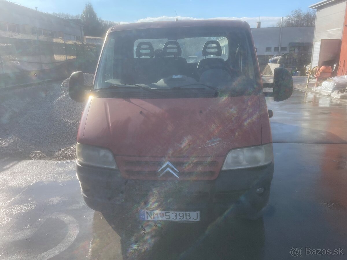 Citroen Jumper 2.8hdi valník s plachtou