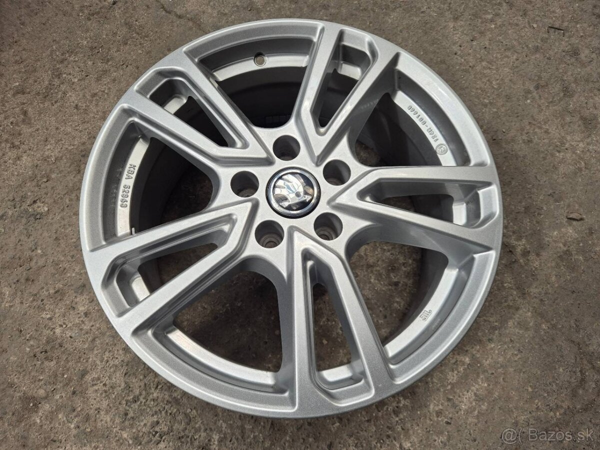 5x112 r17 ET38 x 7,5J elektróny ŠKODA,VW,SEAT,AUDI