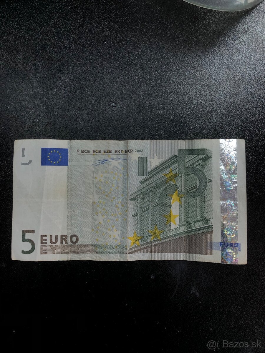 5€ stará bankovka
