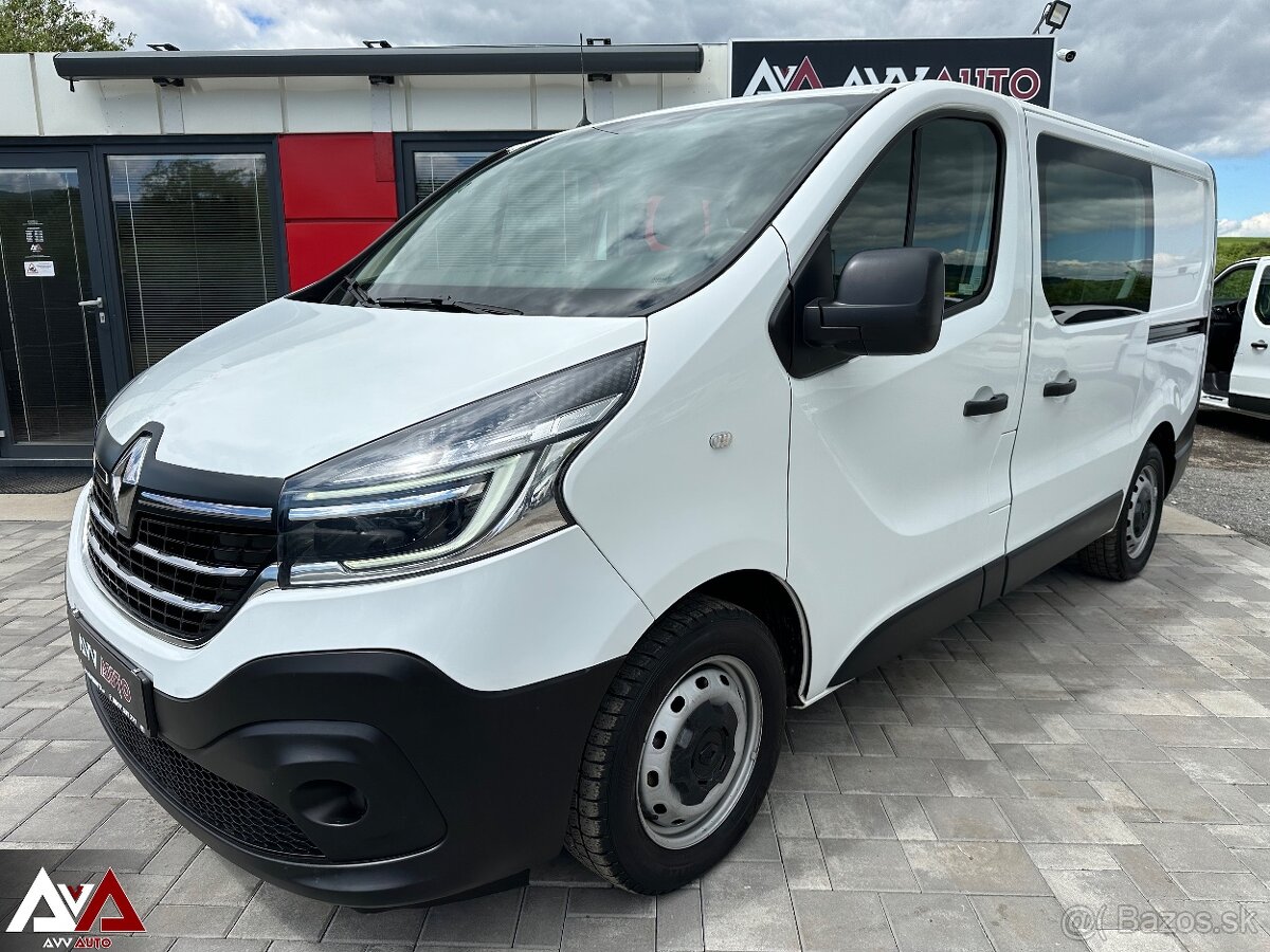 Renault Trafic 2.0 dCi, 30 915km, Pôvodný lak, 6 miestne, SR