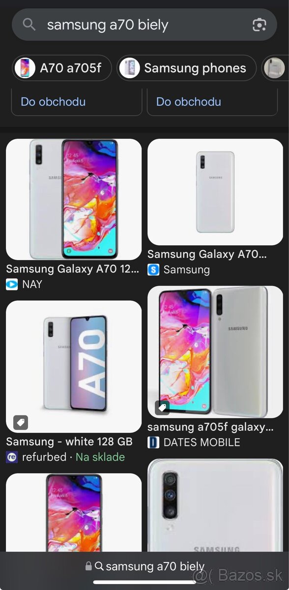 Samsung A70