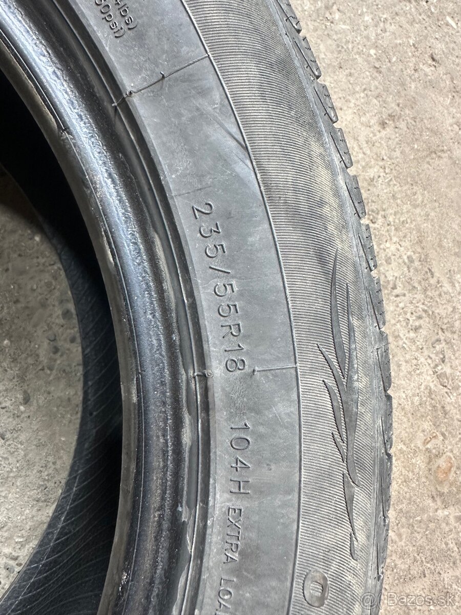 235/55 R18 zimne pneu 2ks